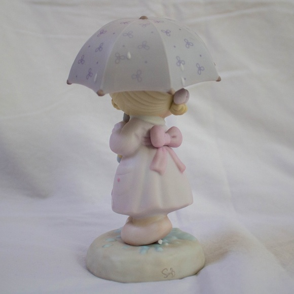 Precious Moments 'April' Porcelain Figurine (NEW) - Picture 4 of 8